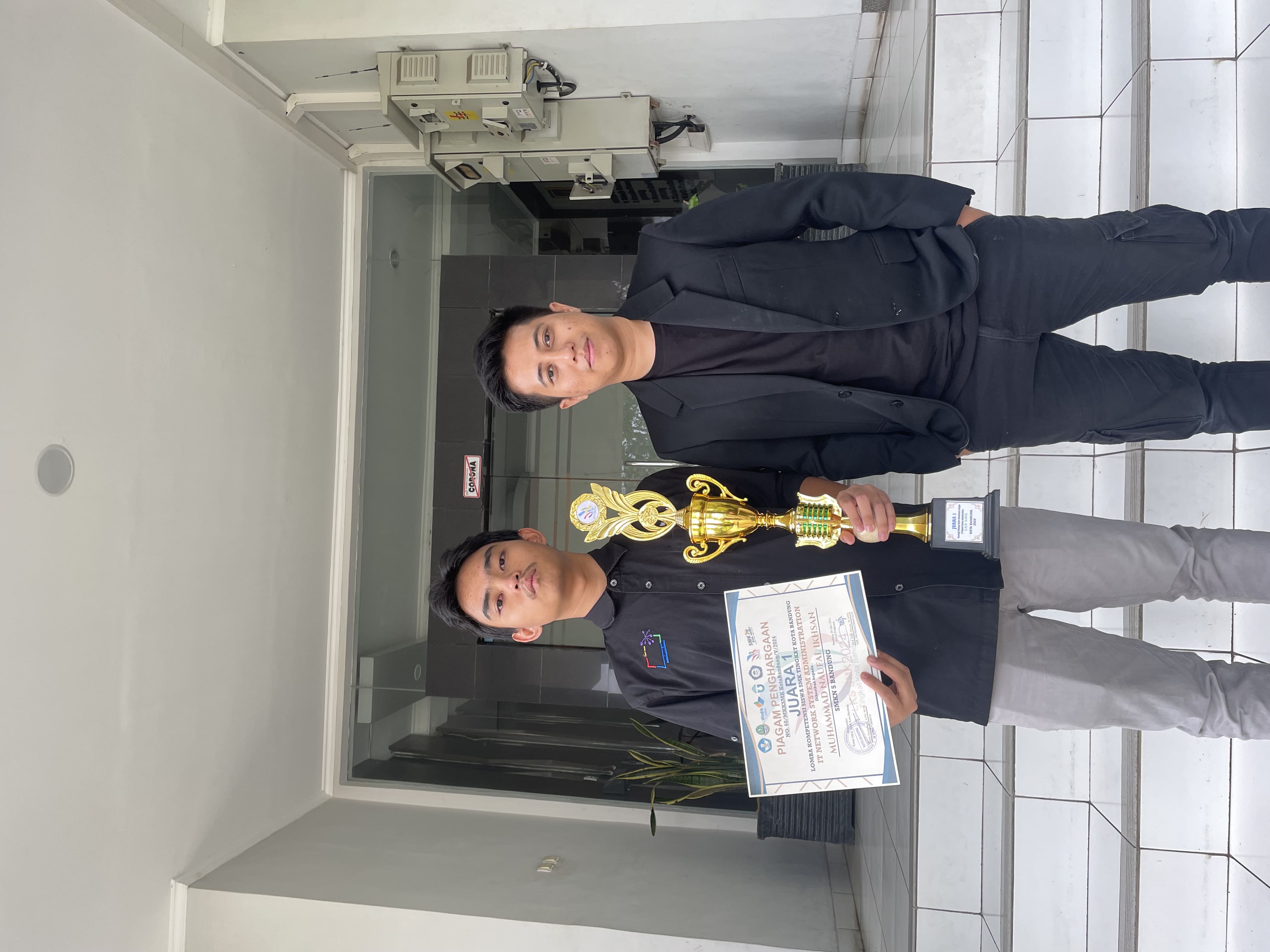 Juara 1 LKS Lomba ITNSA 2024 Tingkat Kota Bandung