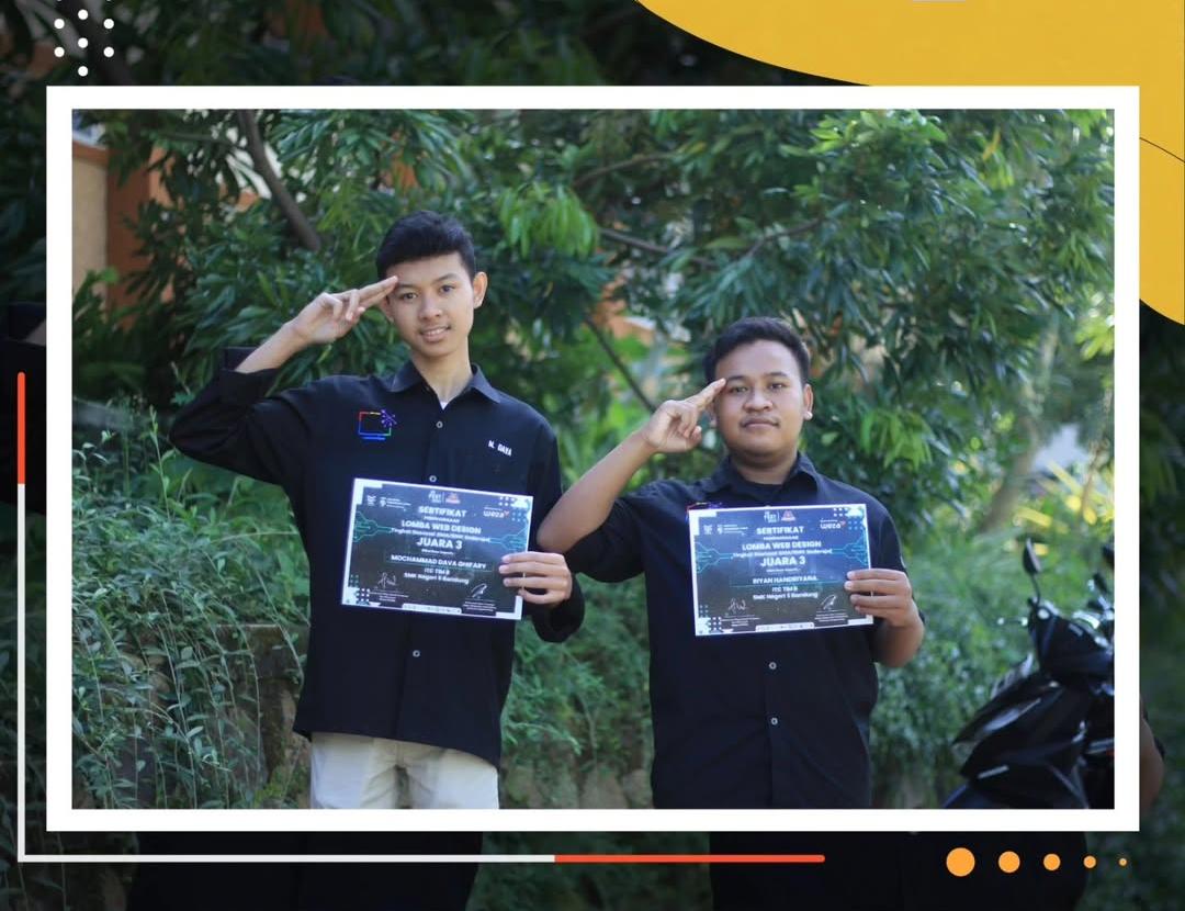 Juara 3 Nasional Lomba Web Design IT Telkom Surabaya 2023