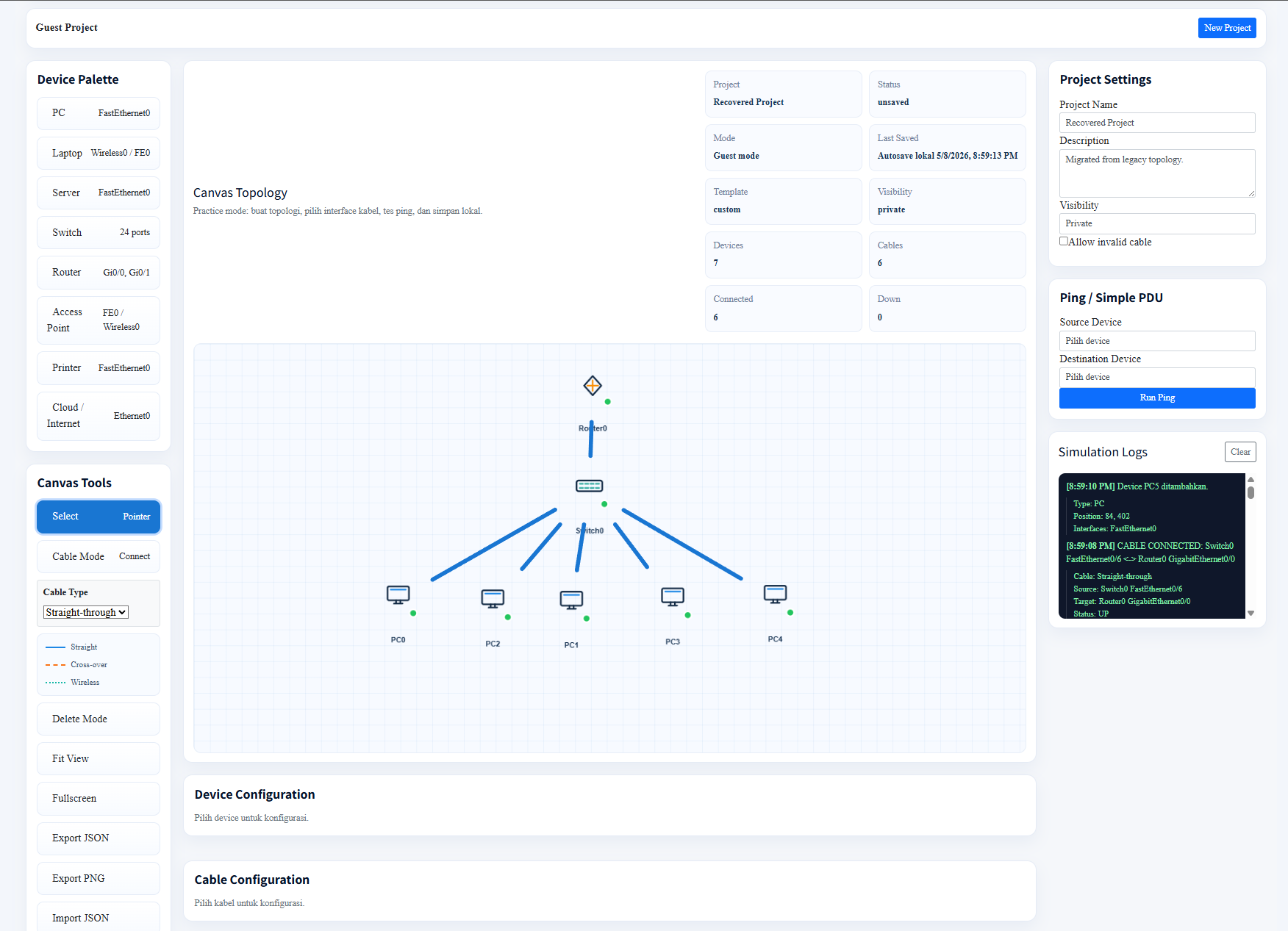 Network Simulation